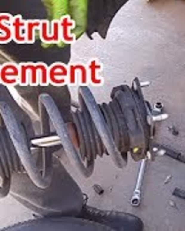 '02 to '06 Honda CRV Rear Suspension Strut and Shock Replacement