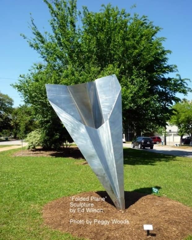 paper-airplanes-metal-sculpture-by-ed-wilson
