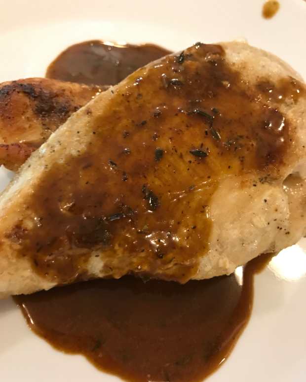 PanSeared Chicken Breast in Balsamic Reduction Sauce Recipe Delishably