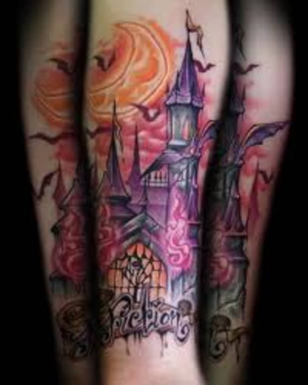 Anime Castle in the Sky Tattoo Design – Tattoos Wizard Designs