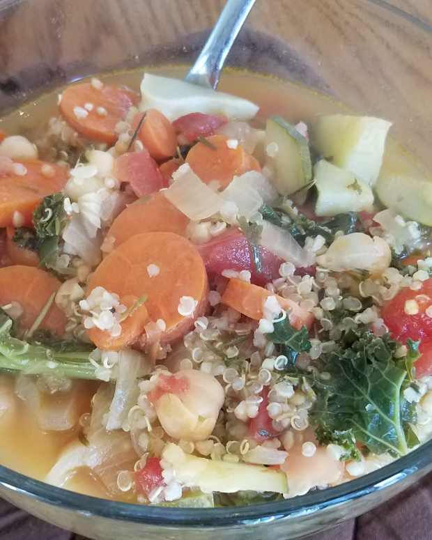 FeelGood Lemony Quinoa Soup With Bone Broth Delishably