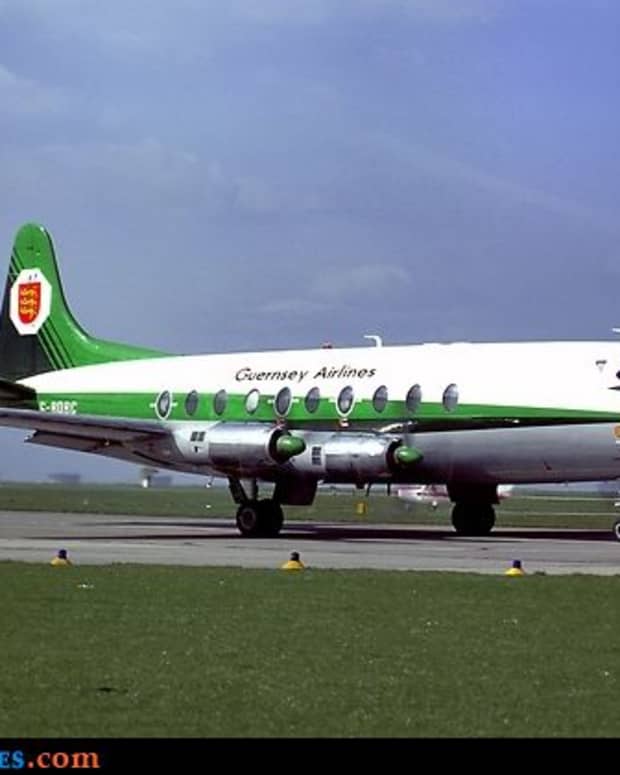 Guernsey Airlines Vickers Viscount