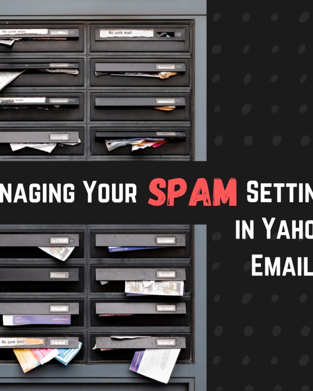 如何在yahoo电子邮件中设置垃圾邮件设置，包括标记和取消标记电子邮件以及理解垃圾邮件