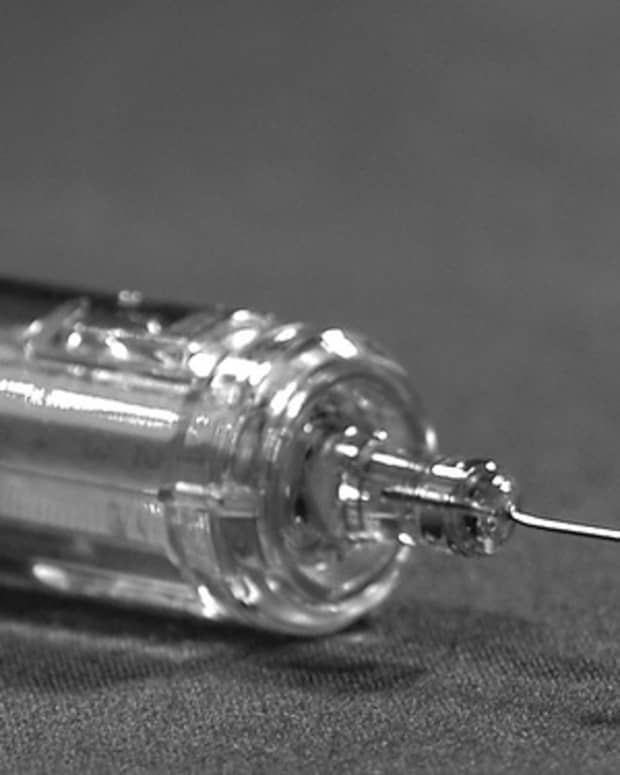A Lovenox syringe from A Boy and His Bike on Flickr.