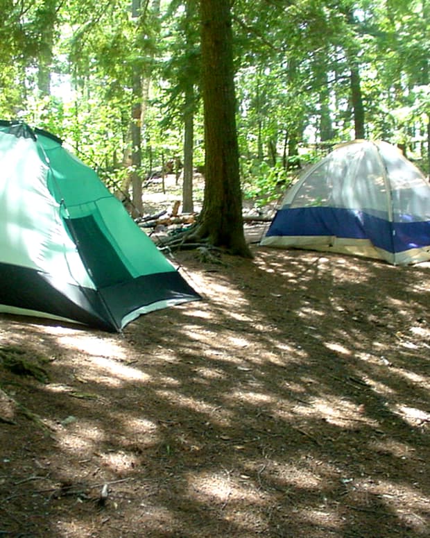 Tents (photo by Dolores Monet)