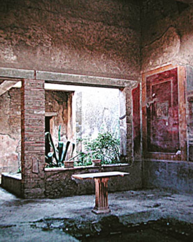 The home of Fabius Amandus, in Pompeii. 