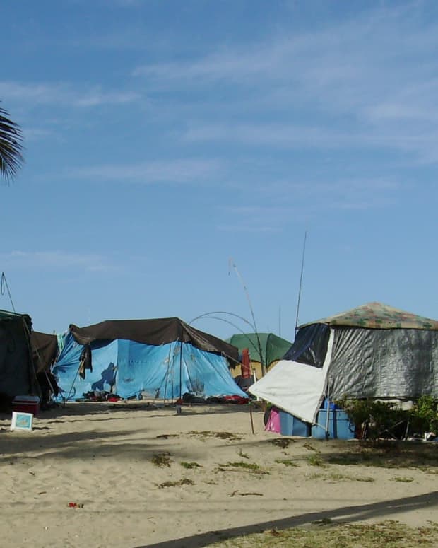 Tent City in Paradise