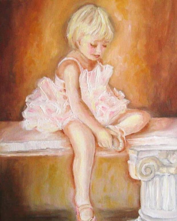 Little Ballerina (used with permission by artist Carole Spandau)