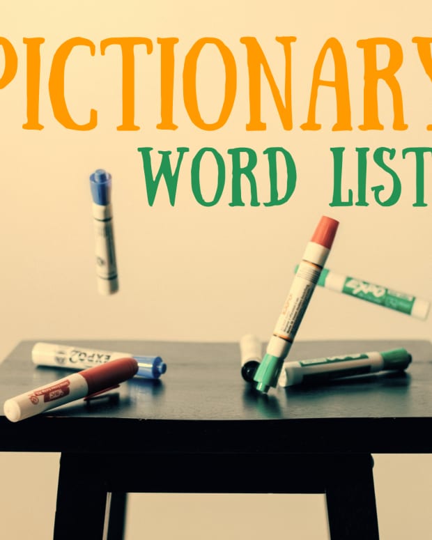 lists-of-pictionary-words