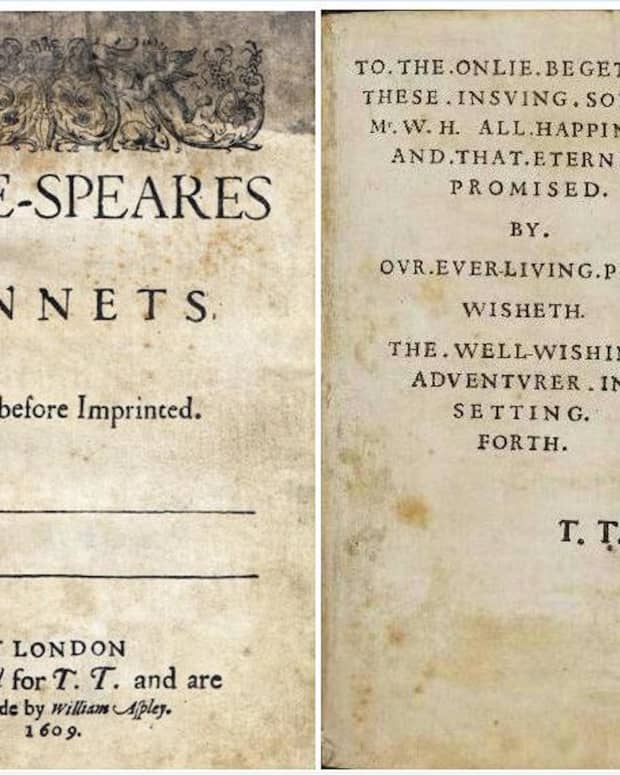 First Edition of Shakespeare Sonnets
2021-05-29