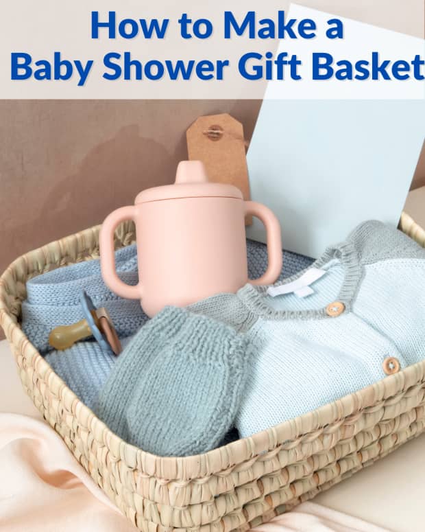 DIY New Baby Gift Basket Idea and Free Printable - Fantabulosity