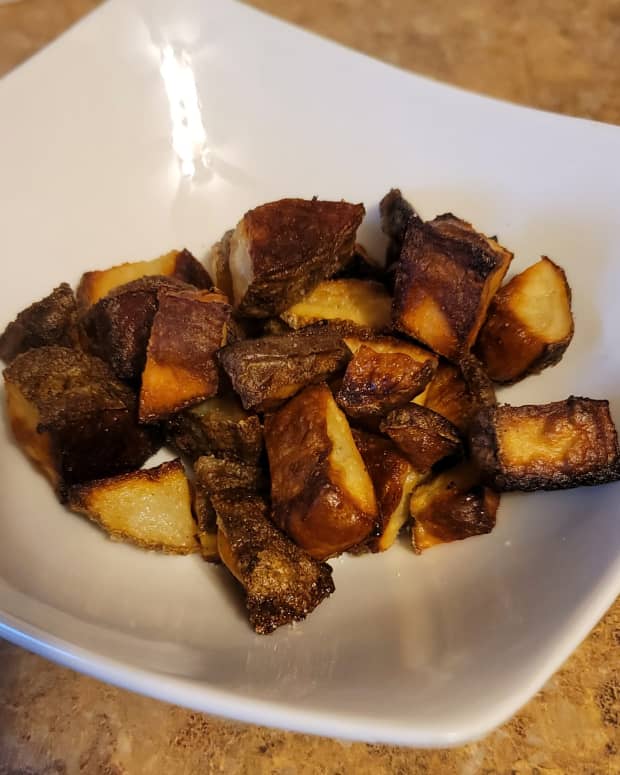 Healthy Roasted Golden Beets and Rosemary Potatoes Recipe - Delishably