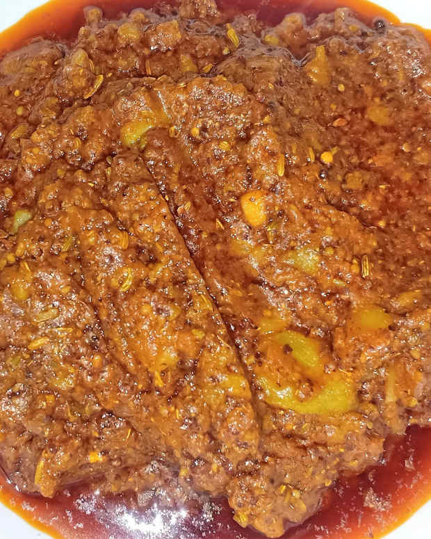 Punjabi Aam Ka Achar (Mango Pickle) Recipe Delishably