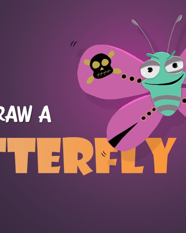 how-to-draw-a-cartoon-butterfly