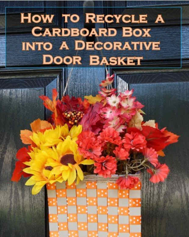 diy-craft-tutorial-how-to-make-a-decorative-door-basket-from-a-cardboard-box