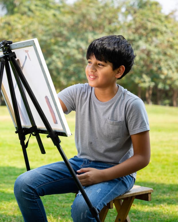 kid painting