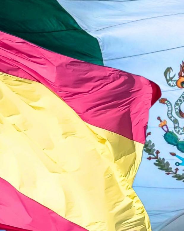 flags-with-pink-around-the-world