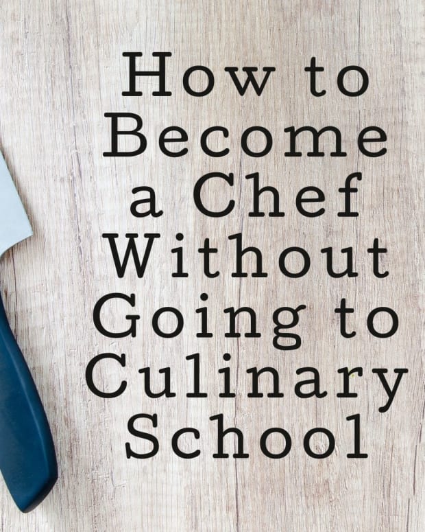 成为一个厨师没有去烹饪学校