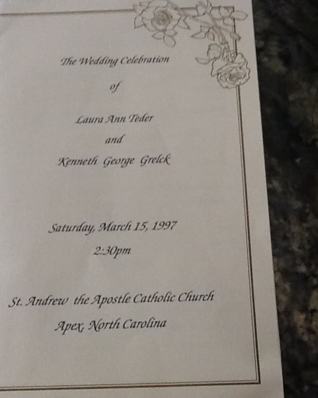 sample catholic wedding program