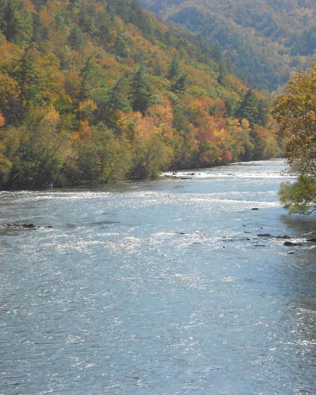 Driving the Blue Ridge Parkway From Asheville to Spruce Pine, North