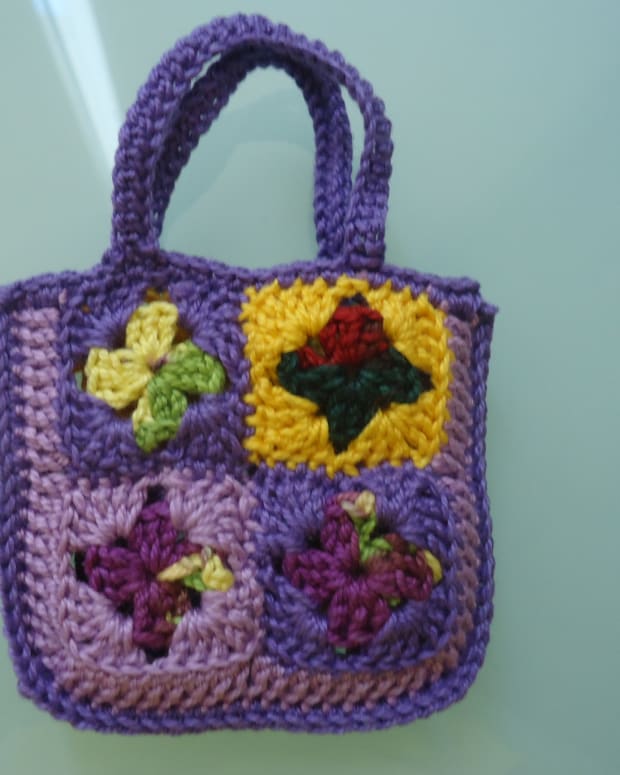 crochet walker tote bag pattern