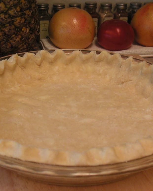 Vinegar Pie Crust Recipe Delishably Food And Drink   Pie Crust Flaky Buttery Egg Pastry Recipe With Step By Step Photos 