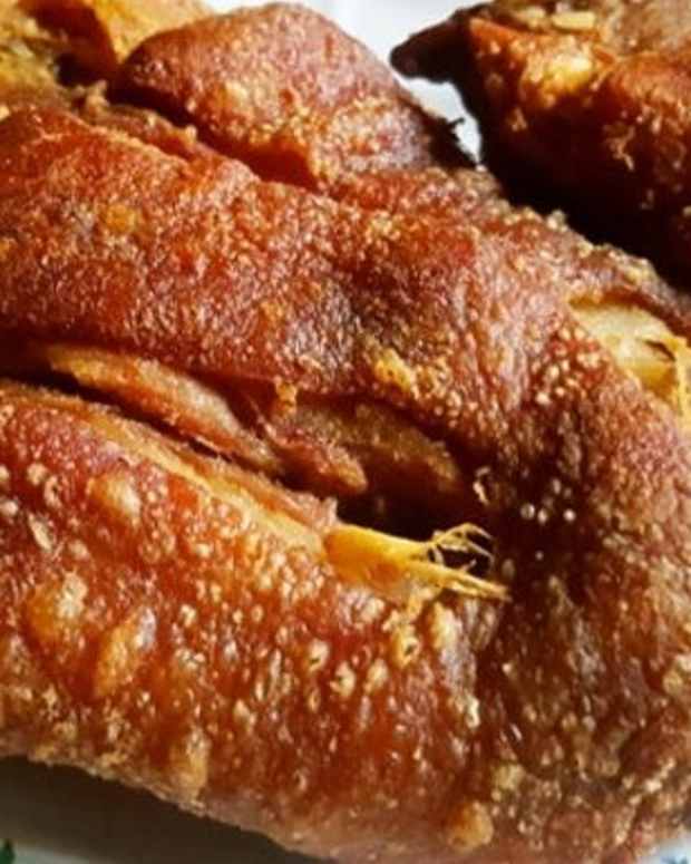 Filipino Chicharon (Fried Pork Rinds) Delishably Food and Drink