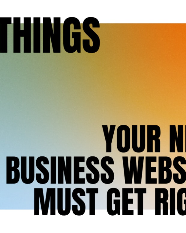 5-件事情 - 您的新商业 - 网站 - 必须携带