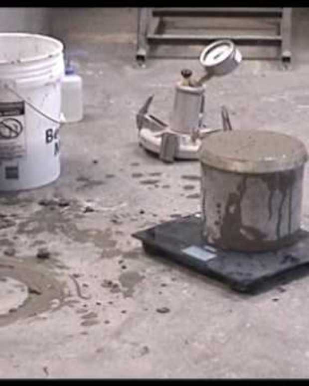 ASTM C231 Testing Air Content of Concrete With a Type B Pressure Meter