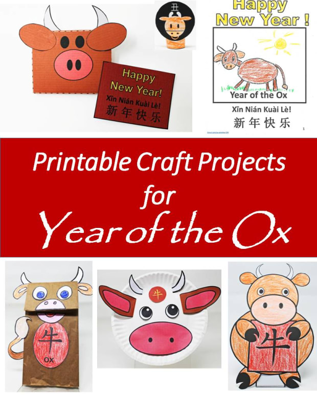 Download Year Of The Ox Lanterns For The Chinese New Year Printable Templates Holidappy