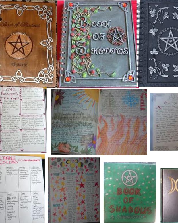 Free Printable Book Of Shadows Blank Pages Exemplore Paranormal