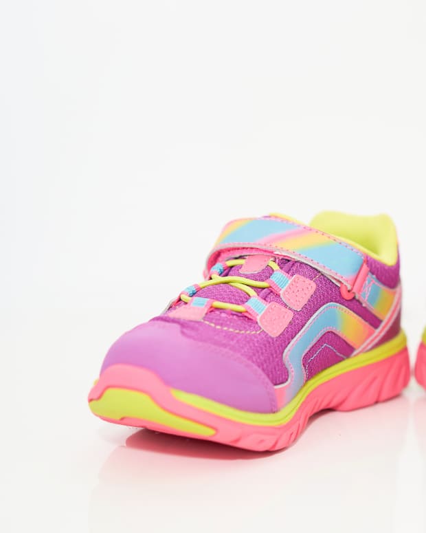 pink and purple kids shoes