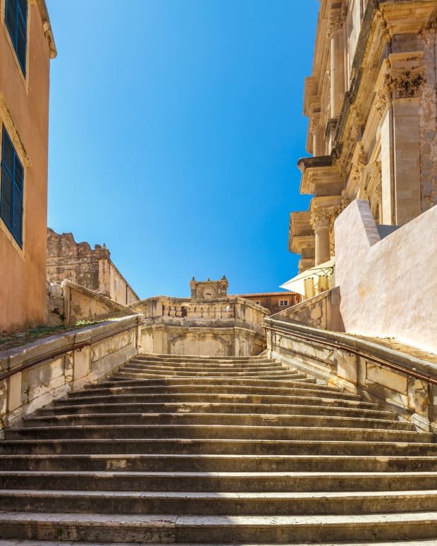 Jesuit Stairs in Croatia