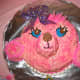 Pink Poodle Cake for Home Party