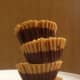 Dark chocolate peanut butter cups (healthy version)