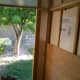 Insulation in the narrow strip on the latch side of the door