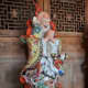 This statue depicts the God of Long Life, Shouxing.
