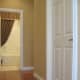 A picture of the hallway before the wainscoting project.