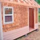 Time to finish up the lap siding and trim. Up next: the roofing.