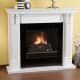 A more traditional fireplace for gel fuel application