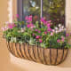 This metal framework, with its liner, is called a haybasket.
