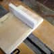 Marking for a joint in the center area of the large board.