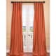 These dupioni curtains are more wrinkle resistant than taffeta.