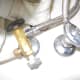 Stop valve next to to dishwasher (on left) and under kitchen sink (right.)