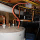 Stop valve to water heater