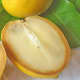 Inside of an abiu fruit