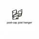 The post-cap joist hanger is used on the 4" x 4" posts in the pier blocks