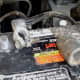 After using the special wire brush for battery terminals (pictured with the top removed) the connection is almost ready to be installed.