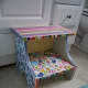 cute decorated step stool