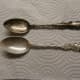 This is what the spoon looked like after using the first application. Please note that these spoons have not been cleaned in 45 years.
